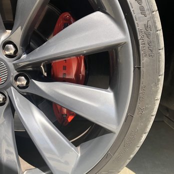 Baid Polish - Painted brake calipers - Powder Coating Near Me - Anaheim, California