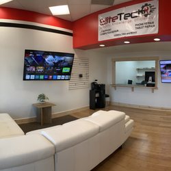 Elite Tech - Relax in our lounge area as you wait for your phone, tablet, and computer to be repaired. Stop by or Call us Today!