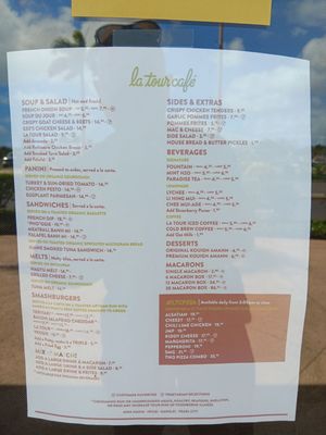 Menu photo 4 La Tour Cafe Kapolei, HI Menu photo 4 La Tour Cafe Kapolei, HI