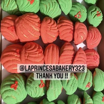 La Princesa Bakery - Grinch themed Conchitas - Bakeries Near Me - Cudahy, California