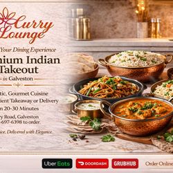 Premium Indian Takeout in Galveston
Authentic Indian & Indo-Chinese Flavors
Elevated Dining at Home.