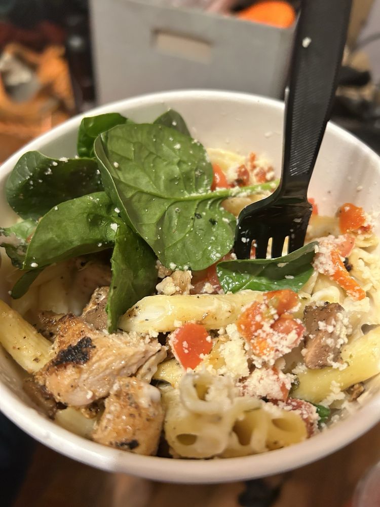 Food from Piada Italian Street Food