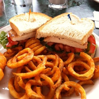 Martha's - Grilled rosemary chicken sandwich and fries - American Near Me - Hermosa Beach, California Martha's - Grilled rosemary chicken sandwich and fries - American Near Me - Hermosa Beach, California