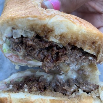 Philly Dat Up - Smallest thinnest Philly I have ever had even after they charge you extra for meat. - Cheesesteaks Near Me - New Orleans, Louisiana
