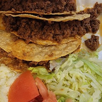 Burrito Jalisco - Good ground beef hard shell tacos, but why do I have to put on the toppings??? - Mexican Near Me - Orland Park, Illinois