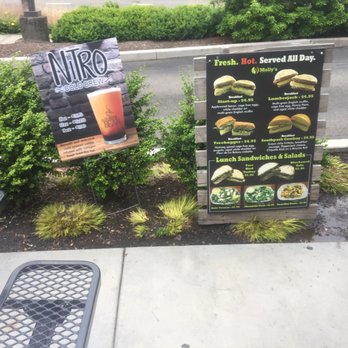 The Human Bean - Sandwhich menu. Also, nitro. - Coffee & Tea Near Me - Clackamas, Oregon