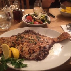 The Fish Factory - Awesome salad and a to die for grilled fish