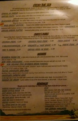 Menu photo 7 Jack's Steak House Uvalde, TX