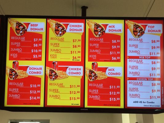 Menu photo 2 Top Donair Edmonton, AB