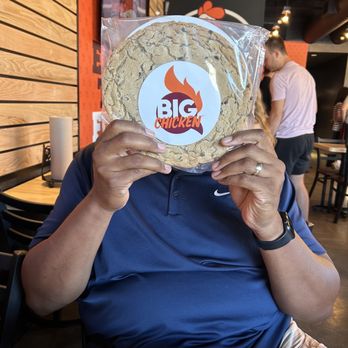 Big Chicken - Basketball sized cookie. - Burgers Near Me - Rosemont, Illinois Big Chicken - Basketball sized cookie. - Burgers Near Me - Rosemont, Illinois