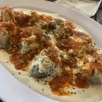 Express Kabob - Mantu, would've been good if the stuffing wasn't so salty - Afghan Near Me - Plano, Texas