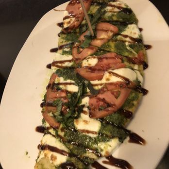110 Grill - Margherita Flatbread (GF) - New American Near Me - Marlborough, Massachusetts 110 Grill - Margherita Flatbread (GF) - New American Near Me - Marlborough, Massachusetts