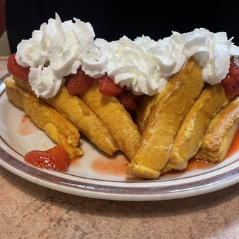 Jim's - Strawberry French toast - New American Near Me - American Fork, Utah