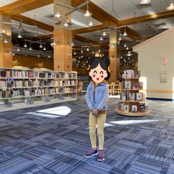 South Bowie Branch Library - Huge hall