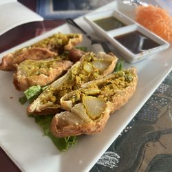 Bangkok & Bombay - Samosas (cross section)