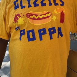 Glizzies By Poppa - I love his shirt! lol