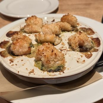 Seasons 52 - Lump Crab And Shrimp-Stuffed Mushrooms - New American Near Me - Kansas City, Missouri Seasons 52 - Lump Crab And Shrimp-Stuffed Mushrooms - New American Near Me - Kansas City, Missouri