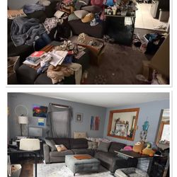 KDG Cleaning and Decluttering - Living room refresh