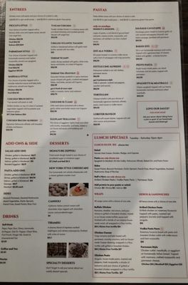 Menu photo 2 Basilico Italiano Concord, NC Menu photo 2 Basilico Italiano Concord, NC
