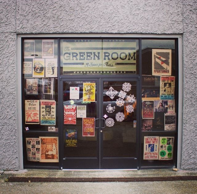 The Green Room Logo