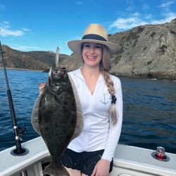 Kamryn Dawson Charters - The halibut I caught