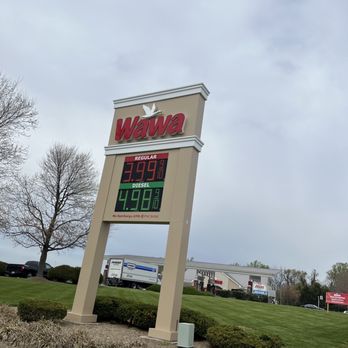 Wawa - a sign in front of a building - Gas Stations Near Me - Upper Marlboro, Maryland