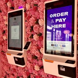 order and pay here on the wall order and pay here on the wall