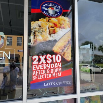 Santiago’s Restaurant - 2x10 special - Latin American Near Me - Clermont, Florida Santiago’s Restaurant - 2x10 special - Latin American Near Me - Clermont, Florida