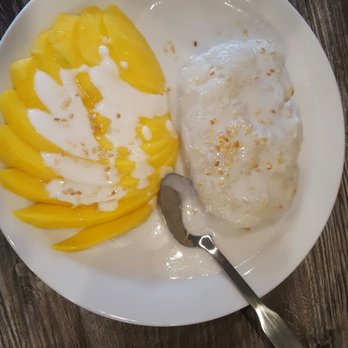 Thai Delight - Sticky rice with mango... Phenomenal stuff. - Thai Near Me - Phoenix, Arizona Thai Delight - Sticky rice with mango... Phenomenal stuff. - Thai Near Me - Phoenix, Arizona