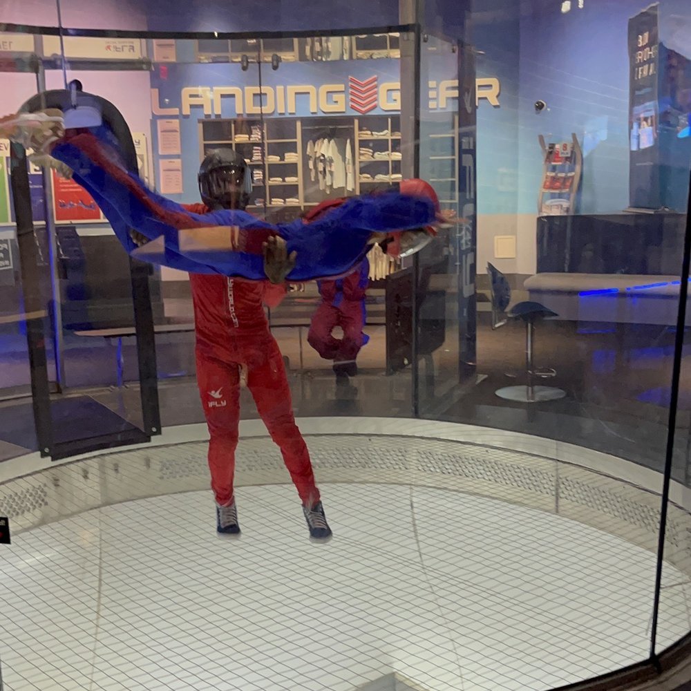 iFLY Indoor Skydiving - Fort Worth - First time and already flying alone after Denzel's great instructions! - Skydiving Near Me - Hurst, Texas iFLY Indoor Skydiving - Fort Worth - First time and already flying alone after Denzel's great instructions! - Skydiving Near Me - Hurst, Texas