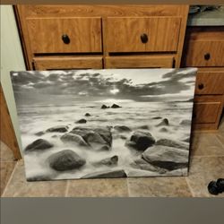 Southern Pickers Antiques - Canvas painting Midnight Sunset 31/2ft by 21/2ft