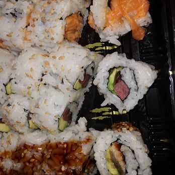 Fugu Express - Very little fillings inside. - Sushi Bars Near Me - Marietta, Georgia Fugu Express - Very little fillings inside. - Sushi Bars Near Me - Marietta, Georgia