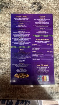 Menu photo 2 Shorty Pants Lakeside Cajun Restaurant & Marina Osage Beach, MO Menu photo 2 Shorty Pants Lakeside Cajun Restaurant & Marina Osage Beach, MO