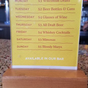 Tosa Tavern - Daily specials! - Wine Bars Near Me - Wauwatosa, Wisconsin