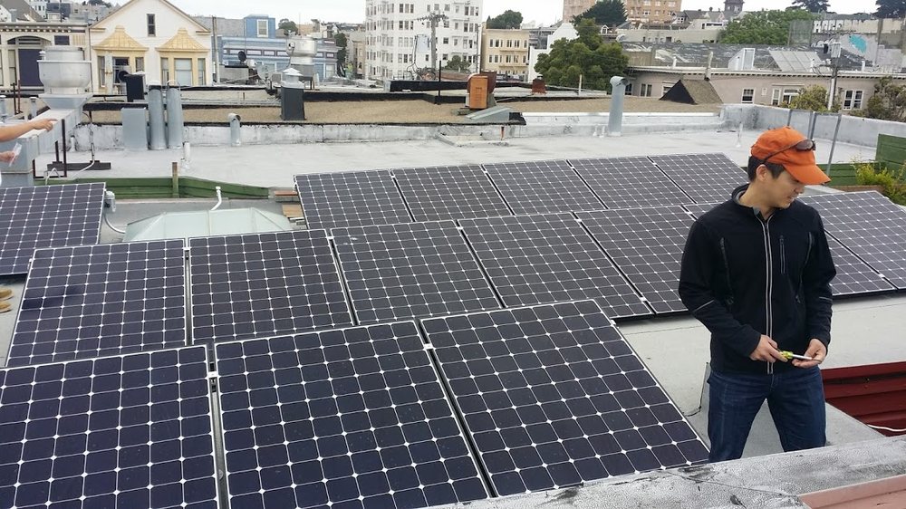 Slide of California Solar Store