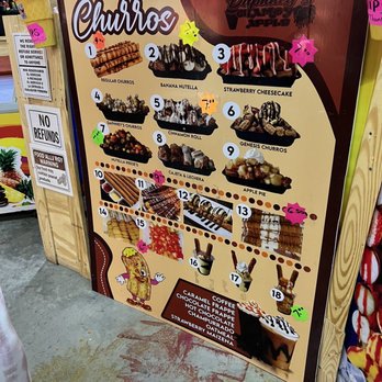 Daphney's Chamoy Apple - a menu for a chocolate shop - Bubble Tea Near Me - Karnes City, Texas