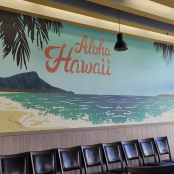 Aloha Hawaiian BBQ - Decor of Diamond Head on Oahu.. - Hawaiian Near Me - Stanton, California