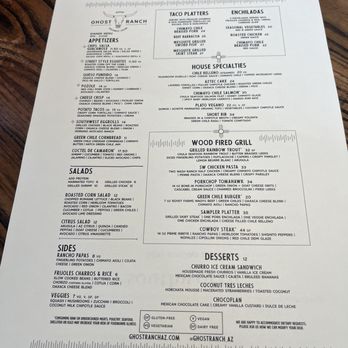 Ghost Ranch - Menu - Cocktail Bars Near Me - Tempe, Arizona Ghost Ranch - Menu - Cocktail Bars Near Me - Tempe, Arizona