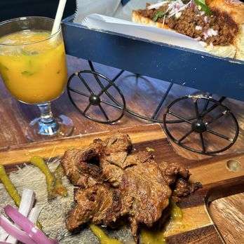 Khan Saab Desi Craft Kitchen - Mango mojito, Smoked Beef kabob, Sloppy Khan - Pakistani Near Me - Fullerton, California Khan Saab Desi Craft Kitchen - Mango mojito, Smoked Beef kabob, Sloppy Khan - Pakistani Near Me - Fullerton, California