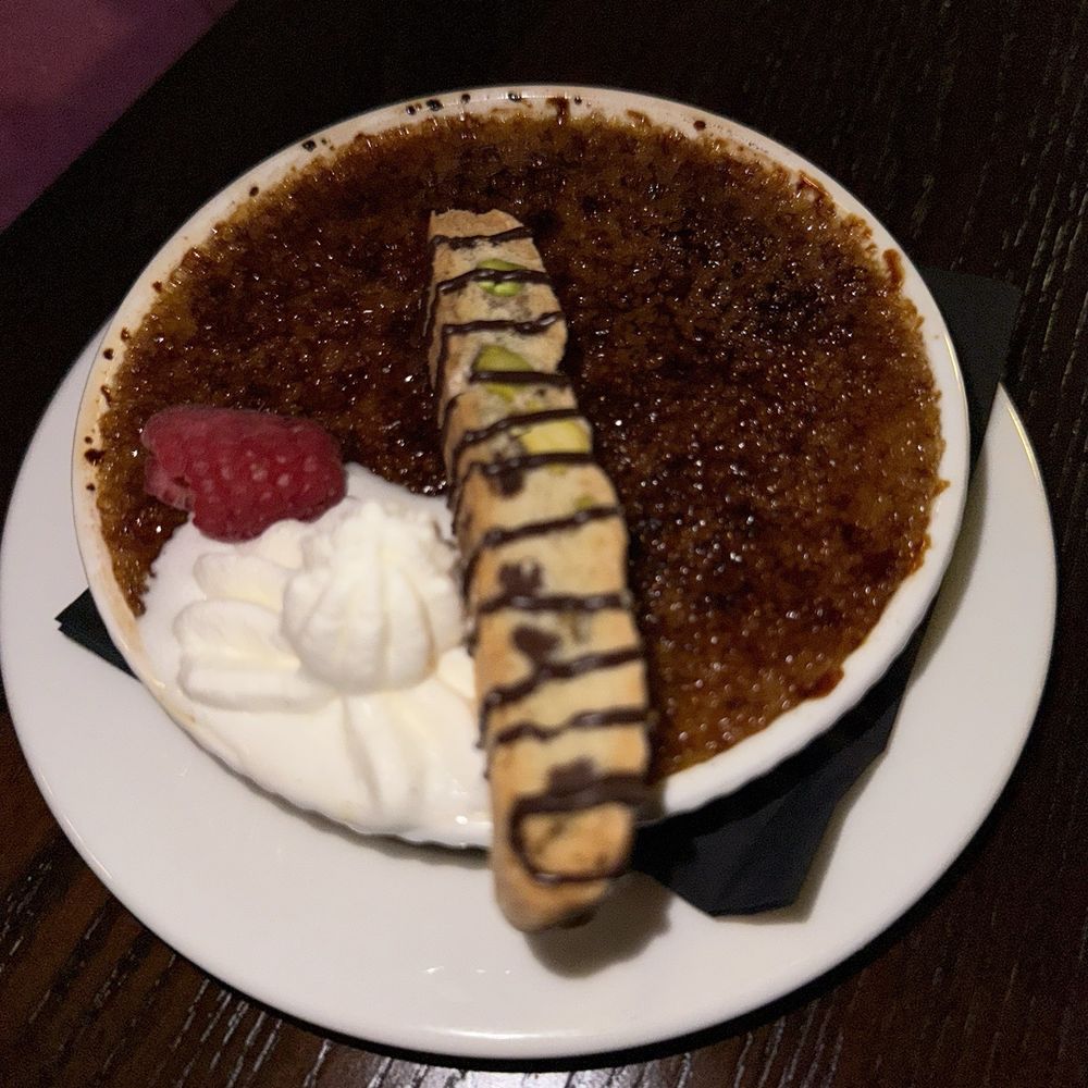 Corso Italian Steak - Pistachio Crème Brûlée - Steakhouses Near Me - Boise, Idaho