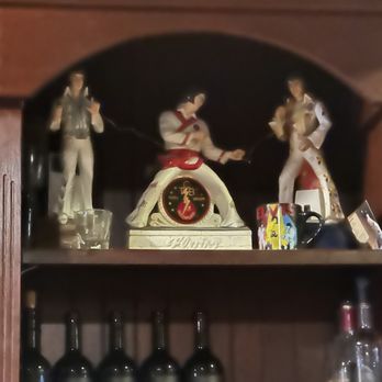Castlebay Irish Pub - Evis lives! Elvis decanters on display - Irish Pub Near Me - Annapolis, Maryland Castlebay Irish Pub - Evis lives! Elvis decanters on display - Irish Pub Near Me - Annapolis, Maryland