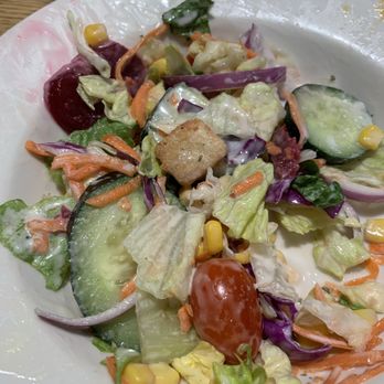 Mountain Mike's Pizza - My salad from the salad bar - Pizza Near Me - San Diego, California