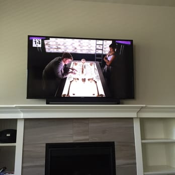 Kitsap Audio Video - The living room tv was set up so clean! No wires showing and the tilt mount was the best idea! - High Fidelity Audio Equipment Near Me - Silverdale, Washington