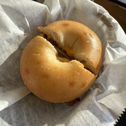 Bagel Beanery - Bacon Egg and Cheese Bagel Sandwich
