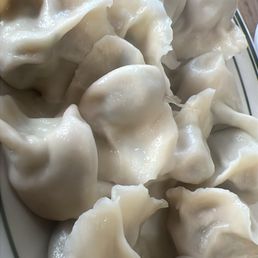 Green chives and pork dumplings Green chives and pork dumplings