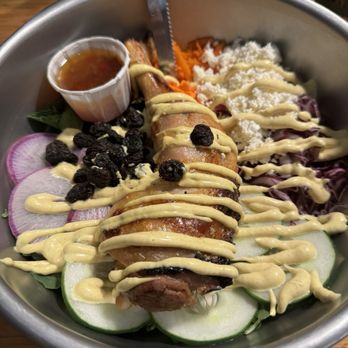 Yodelin - Cloud Nine Rice Bowl - Seafood Near Me - Leavenworth, Washington