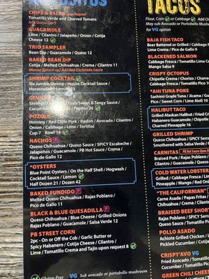 Menu photo 7 Pescado Borracho Gilbert, AZ