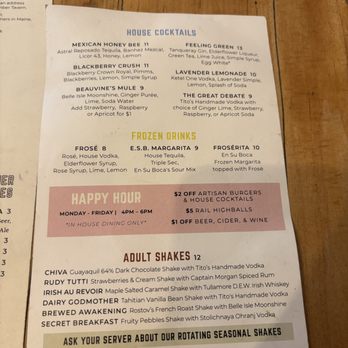 Beauvine Burger Concept - We had the top three adult shakes. - Burgers Near Me - Richmond, Virginia Beauvine Burger Concept - We had the top three adult shakes. - Burgers Near Me - Richmond, Virginia