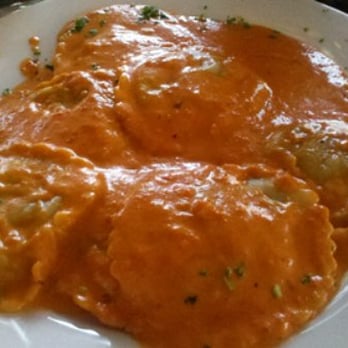 BRODY'S ITALIAN - Portobello mushroom ravioli with pink sauce.  I dream about this stuff. - Italian Near Me - Phoenix, Arizona