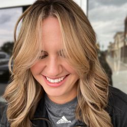 Hair By Ally Tee - Beige blonde balayage